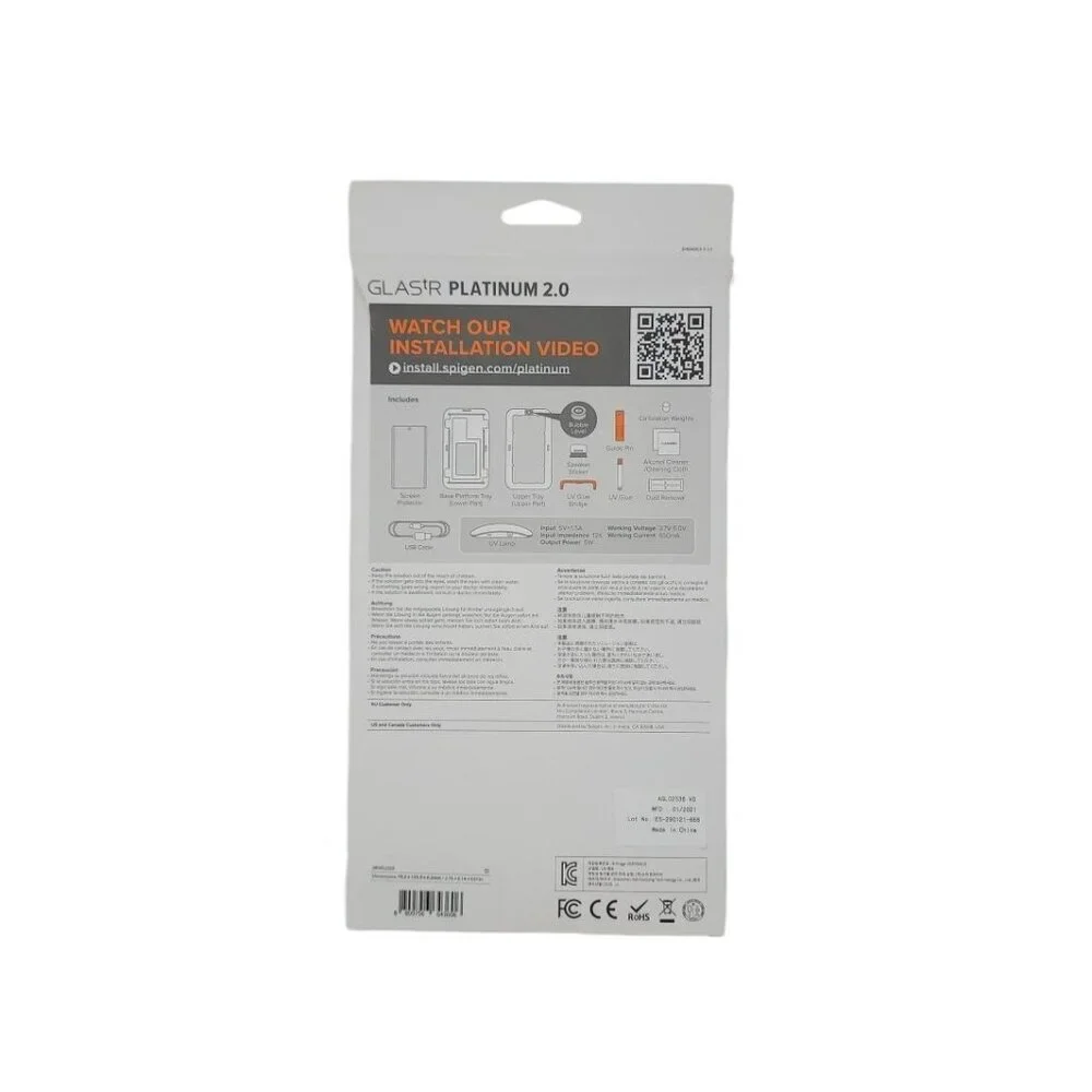 Spigen Glas.tR Platinum Tempered Glass Screen Protector for Galaxy S21+ 5G